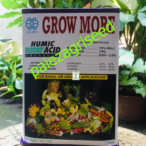 کود اسید هیومیک گرومور (Grow More) 2کیلویی |  Humic acid