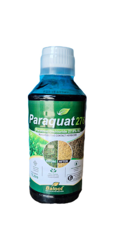 سم علف کش پاراکوات27.6% چینی به سفارش اروپا 1لیتری | Paraquat 1Litre